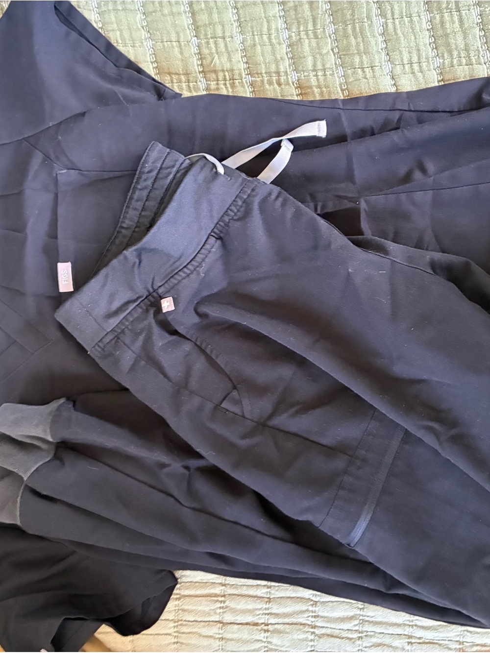 Figs Women's blue/gray Joggers scrubs